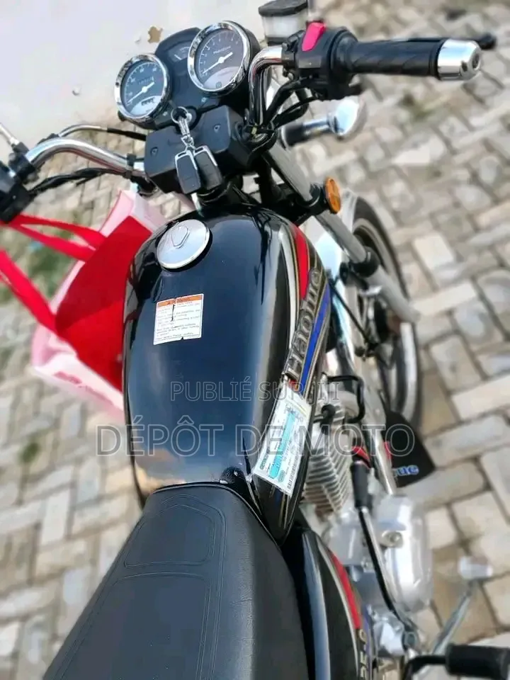 Nouveau Haojue HJ125-18 2023 Noir