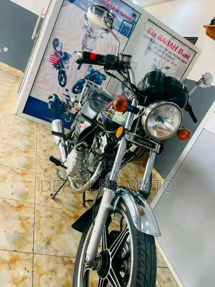 Nouveau Haojue HJ125-18 2023 Noir