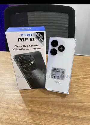 Nouveau Tecno Pop 10 64 GB Blanc