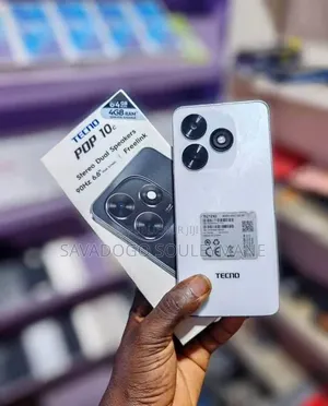 Nouveau Tecno Pop 10 64 GB Blanc