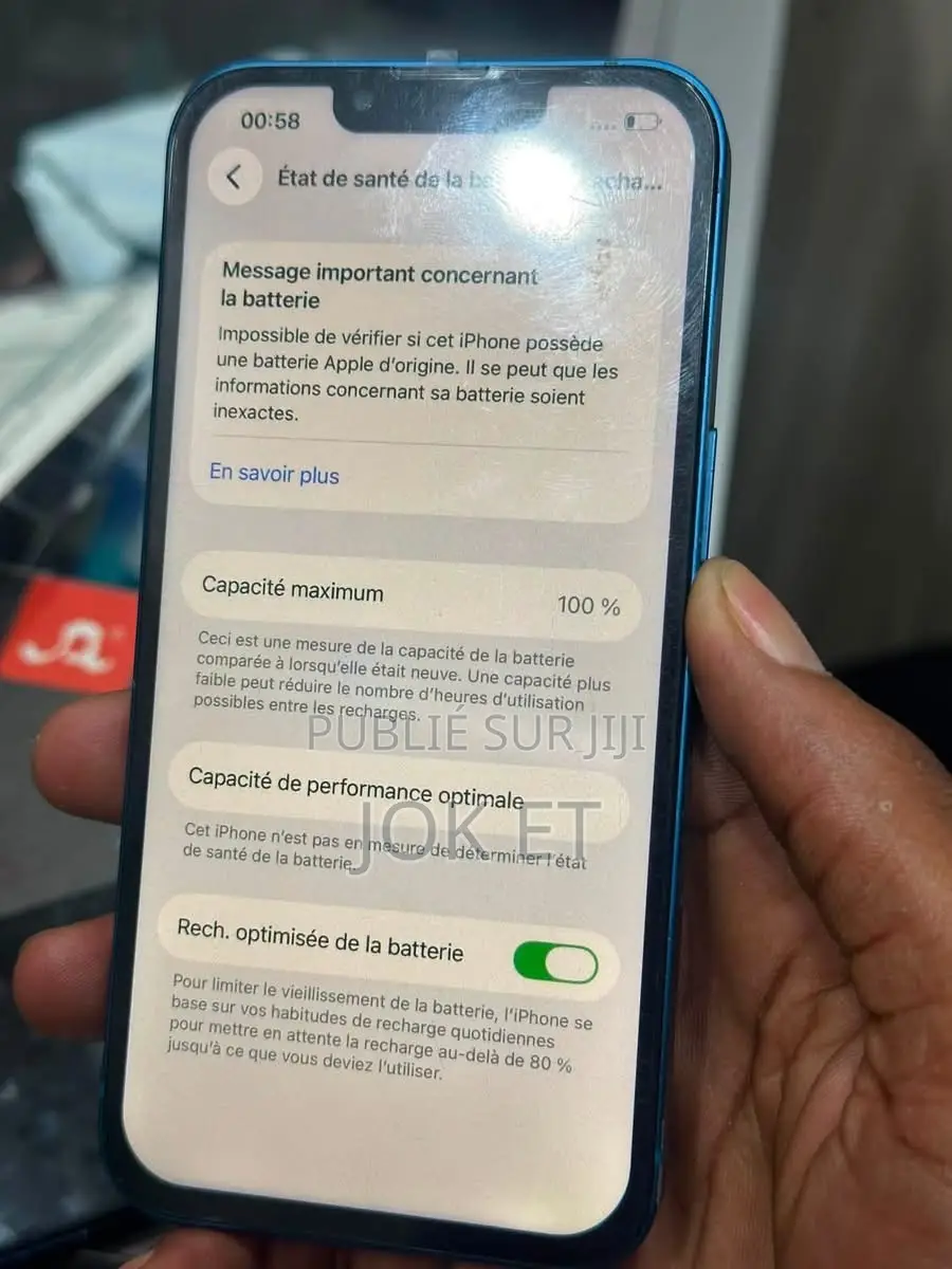 Apple iPhone 13 128 GB Bleu