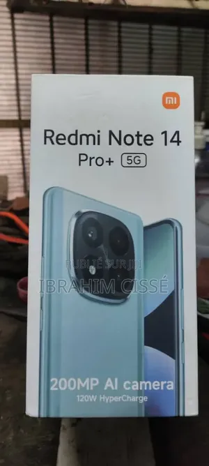 Nouveau Xiaomi Redmi Note 14 Pro+ 5G 512 GB Vert