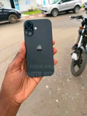 Nouveau Apple iPhone 16 128 GB Noir