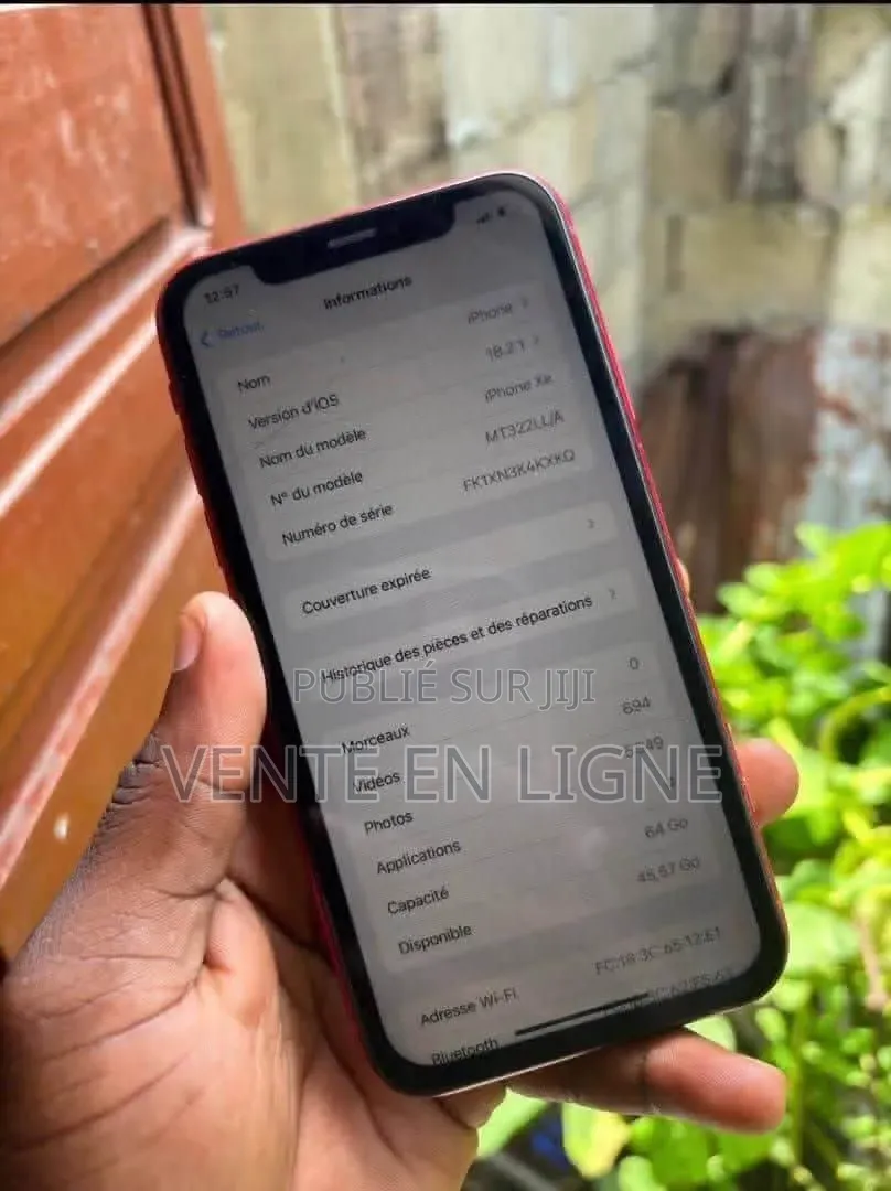 Nouveau Apple iPhone XR 64 GB Autre