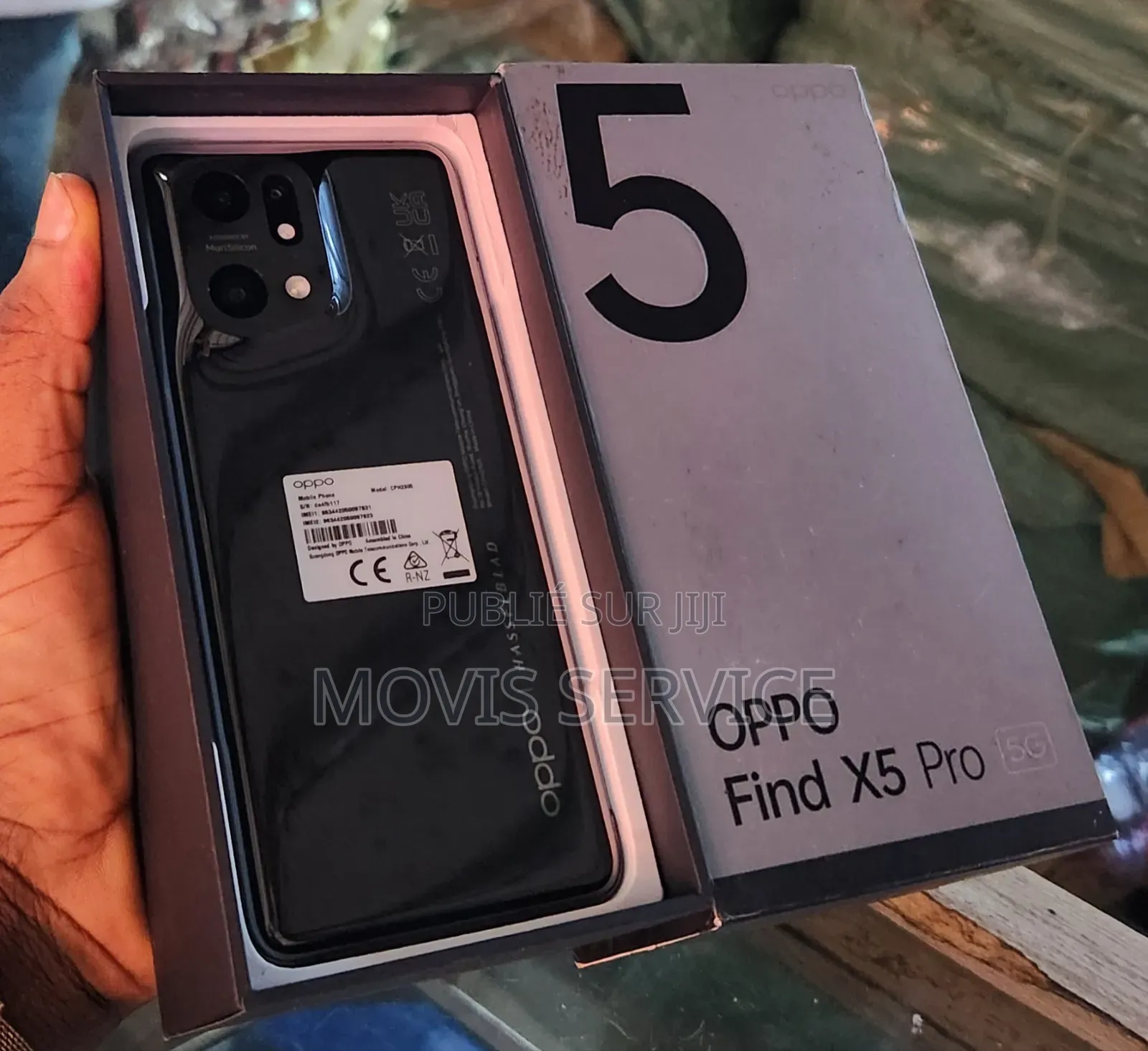 Oppo Find X5 Pro 256 GB Noir