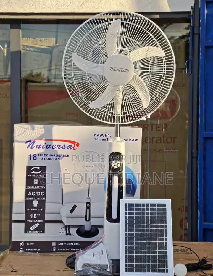 Ventilateur Rechargeable Soleil