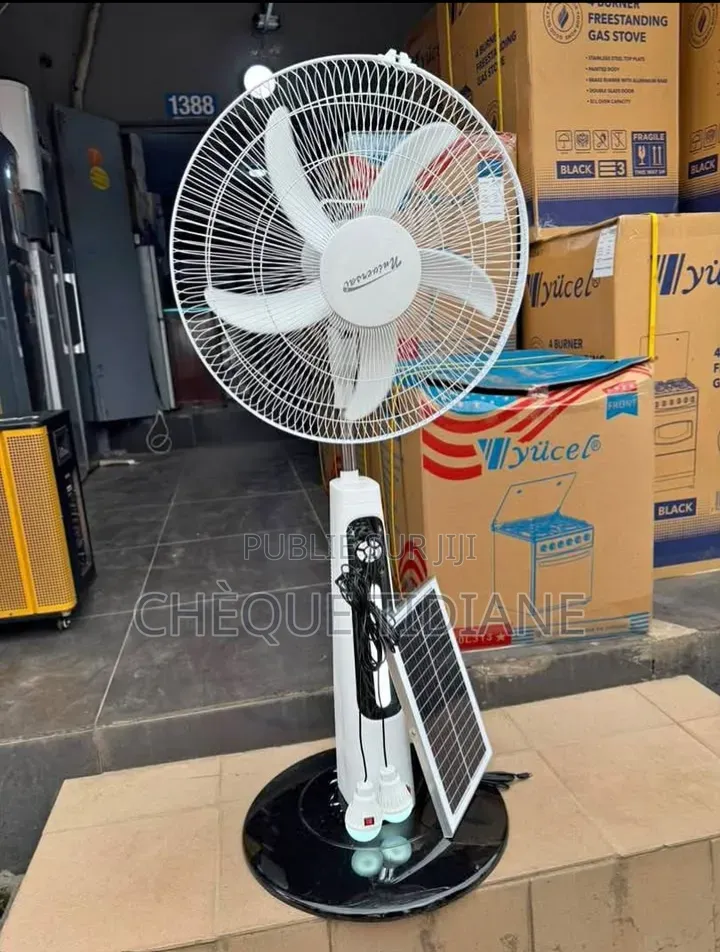Ventilateur Rechargeable Soleil
