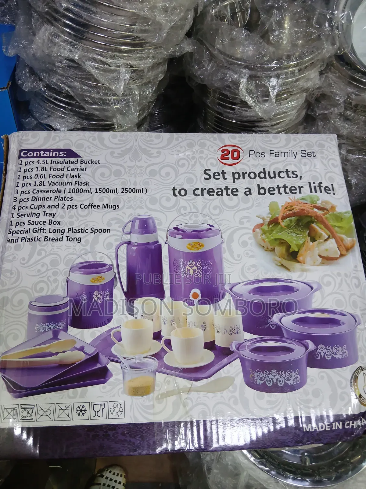 Ensemble Glacière 20pcs