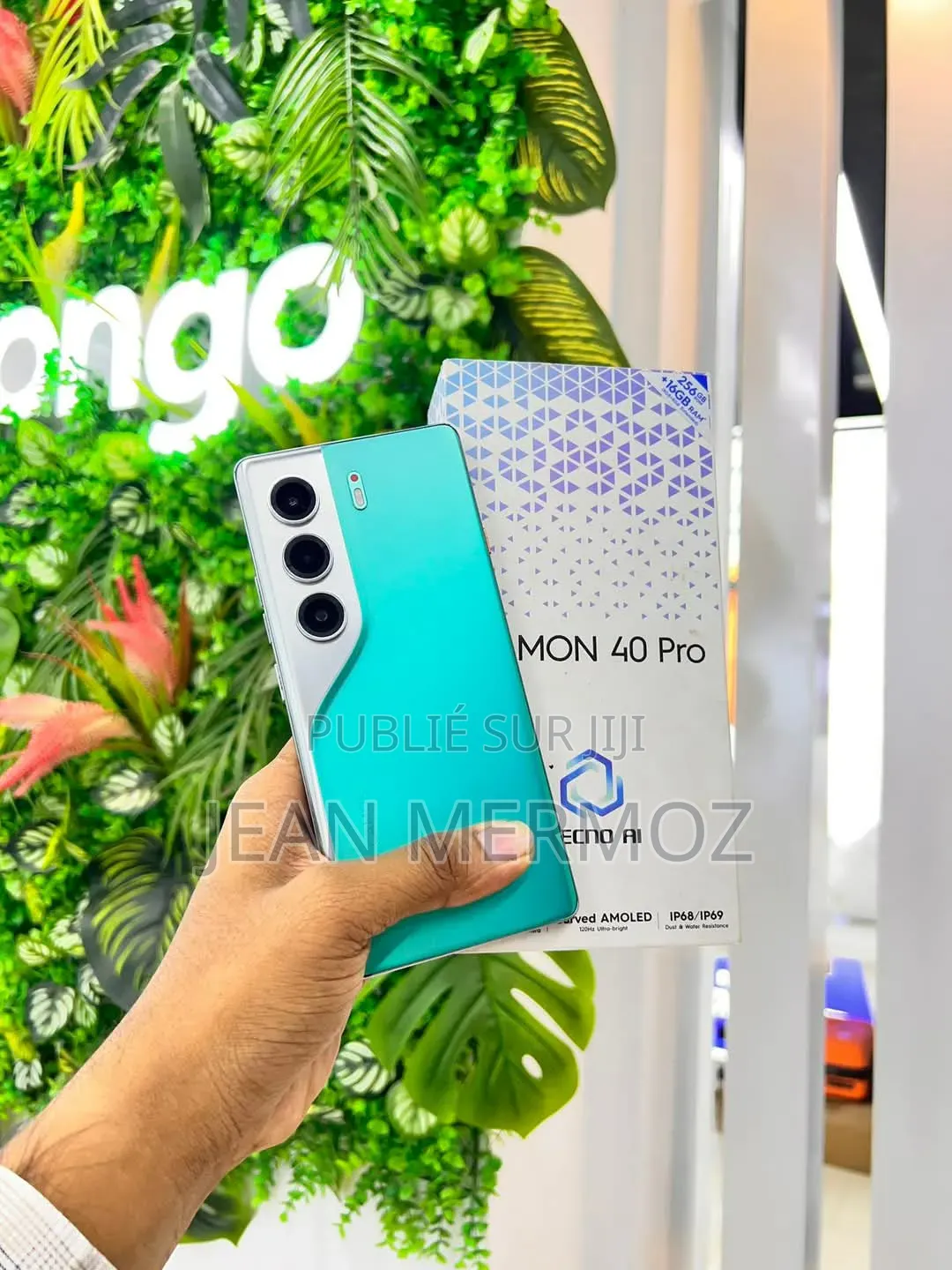 Nouveau Tecno Camon 40 256 GB Bleu