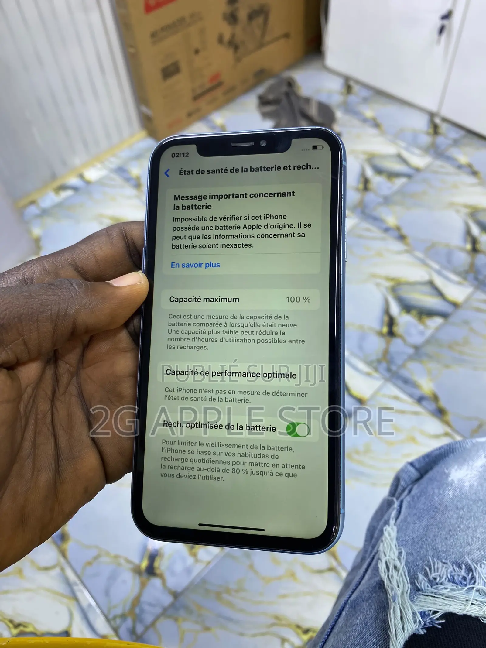 Apple iPhone XR 64 GB Bleu