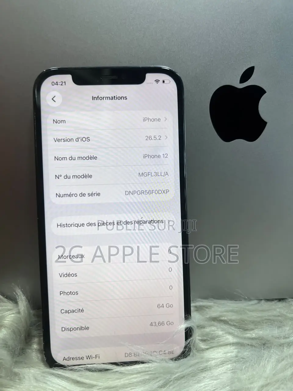 Nouveau Apple iPhone 11 64 GB Noir