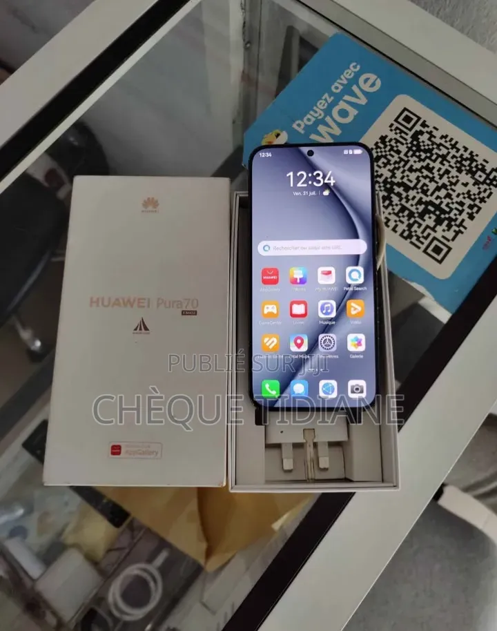 Nouveau Huawei Pura 70 512 GB Noir