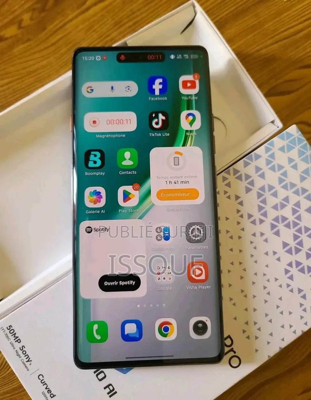 Nouveau Tecno Camon 40 Pro 4G 256 GB Autre