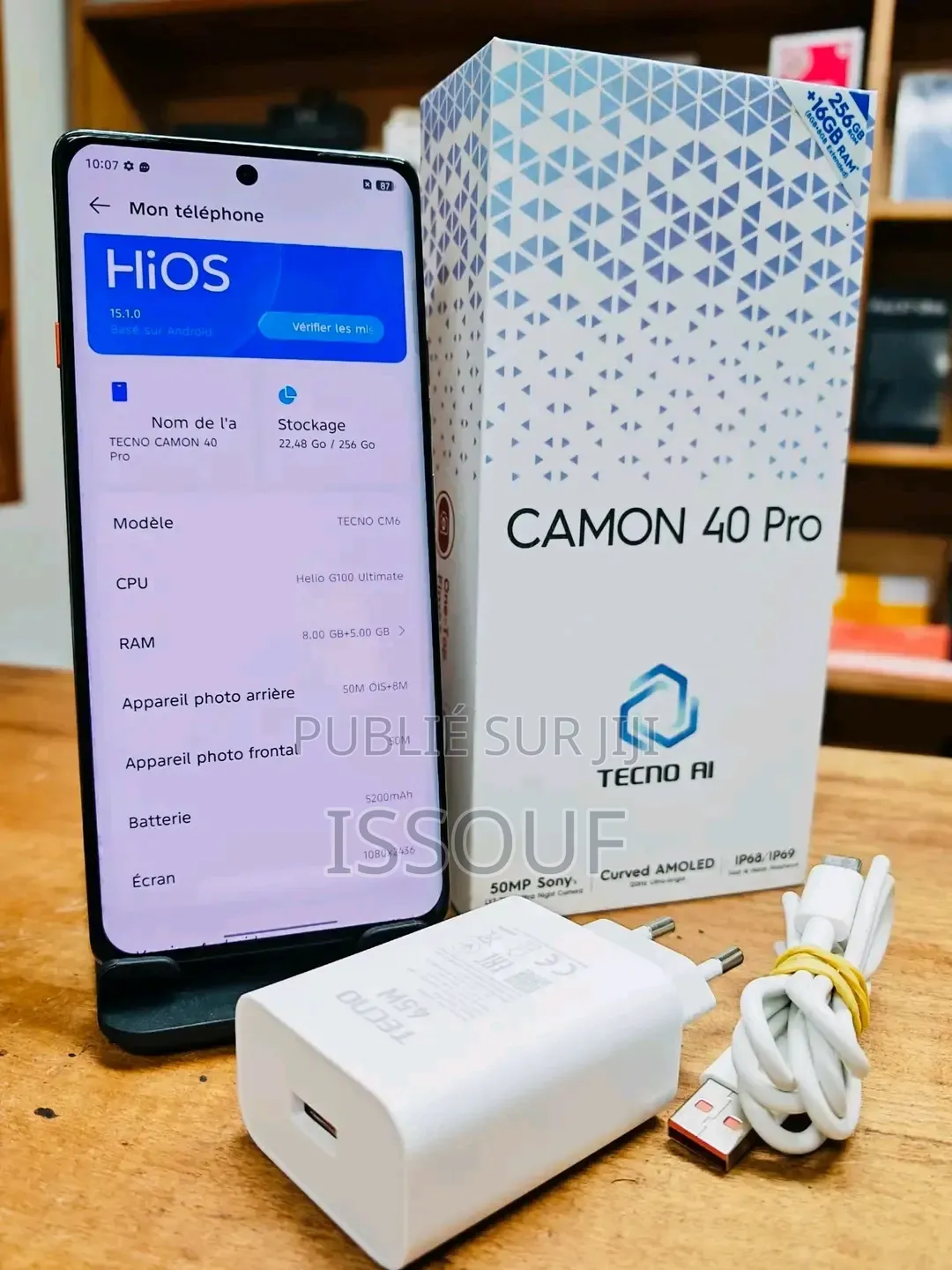 Nouveau Tecno Camon 40 Pro 4G 256 GB Autre