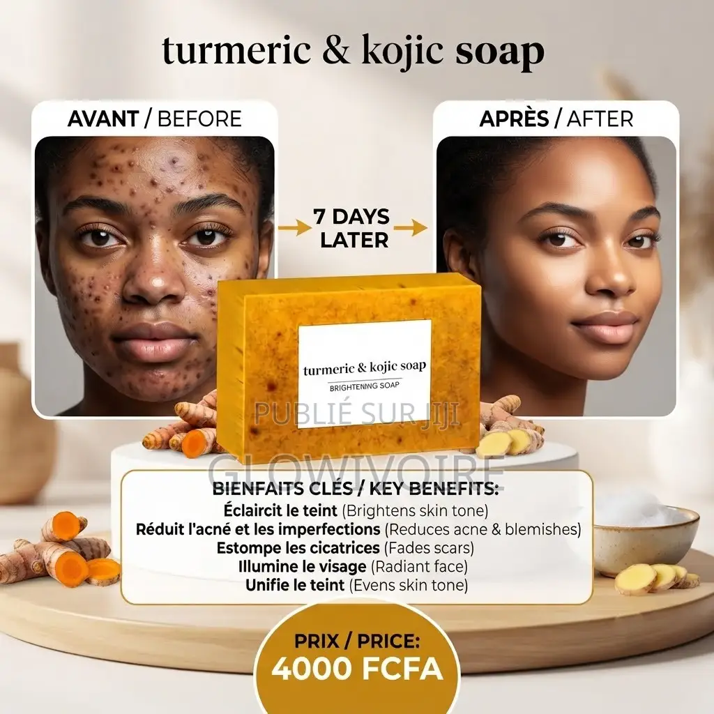 Savon Au Curcuma
