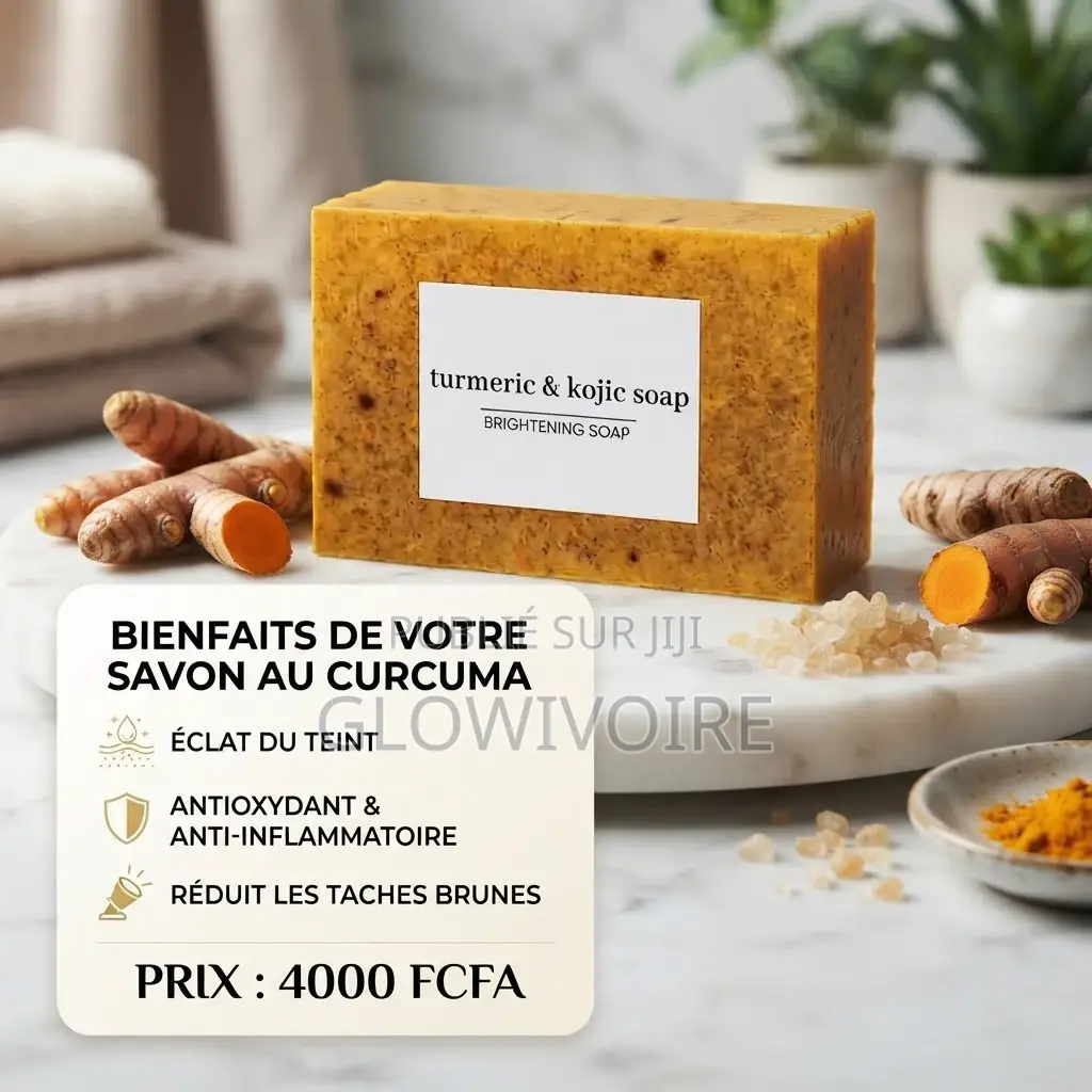 Savon Au Curcuma