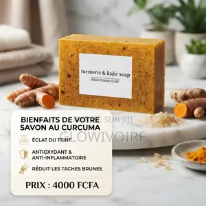 Savon Au Curcuma