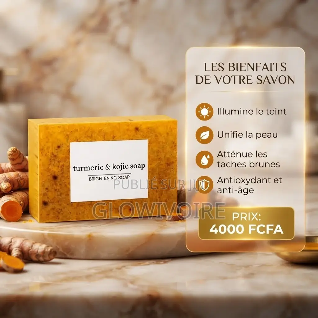 Savon Au Curcuma