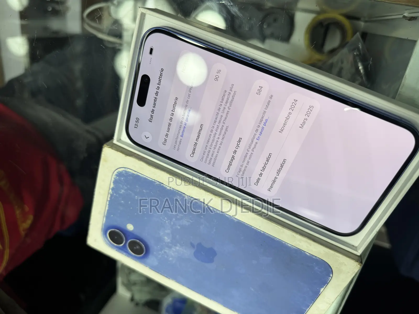 Apple iPhone 16 Plus 128 GB Bleu