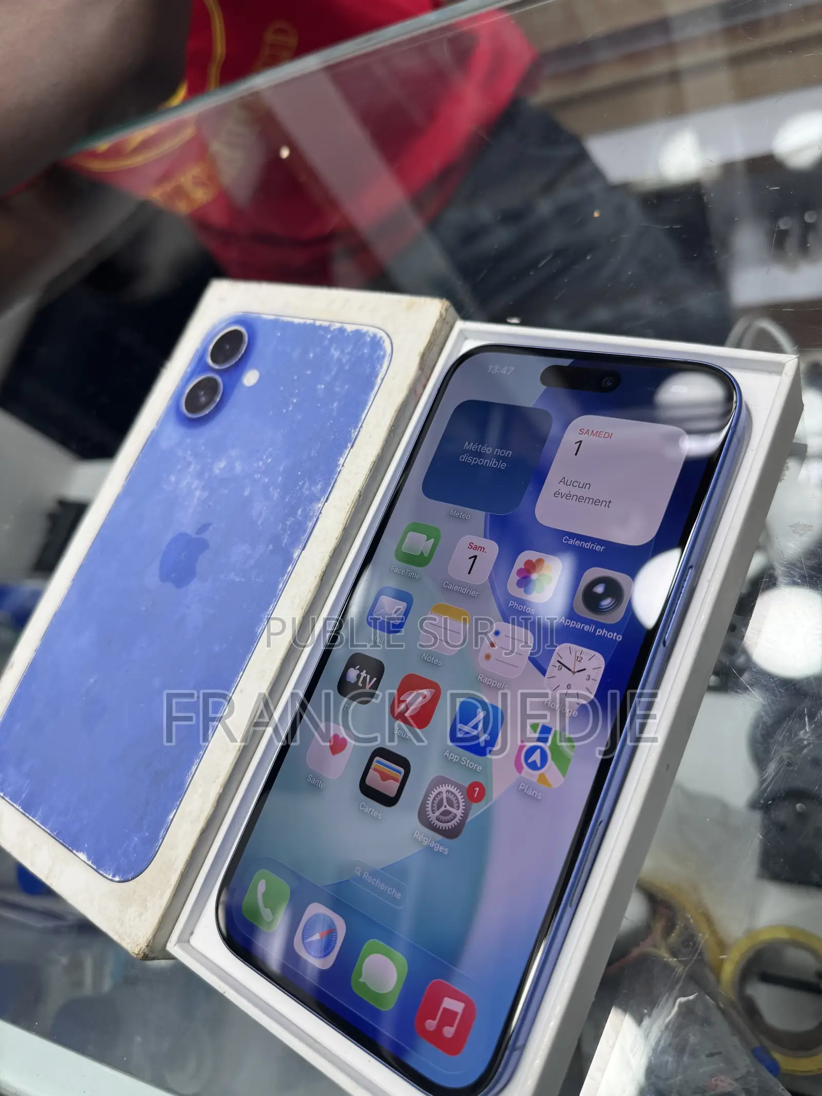 Apple iPhone 16 Plus 128 GB Bleu