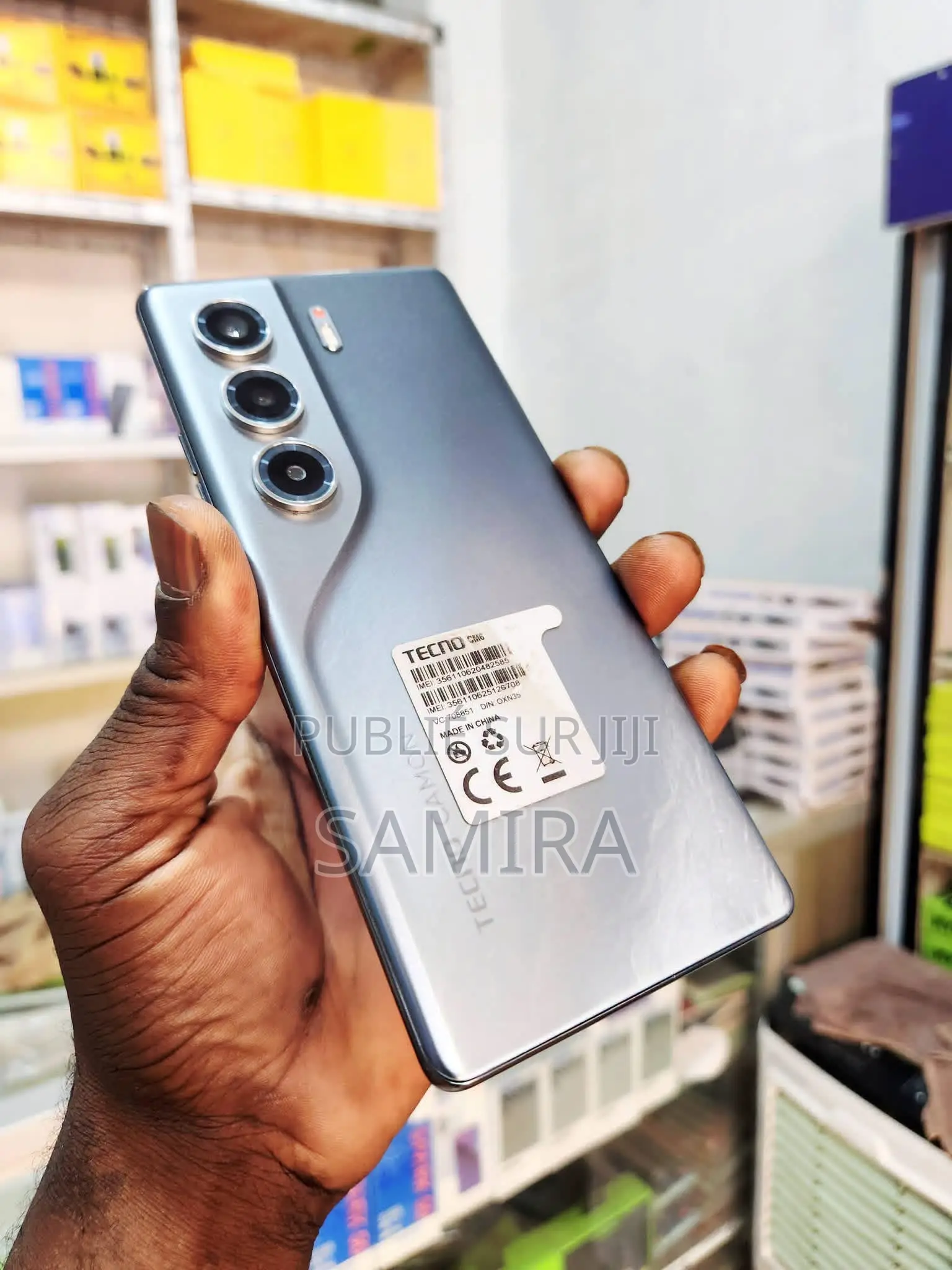 Nouveau Tecno Camon 40 Pro 4G 256 GB Blanc