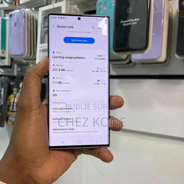 Nouveau Samsung Galaxy S20 Ultra 512 GB Noir