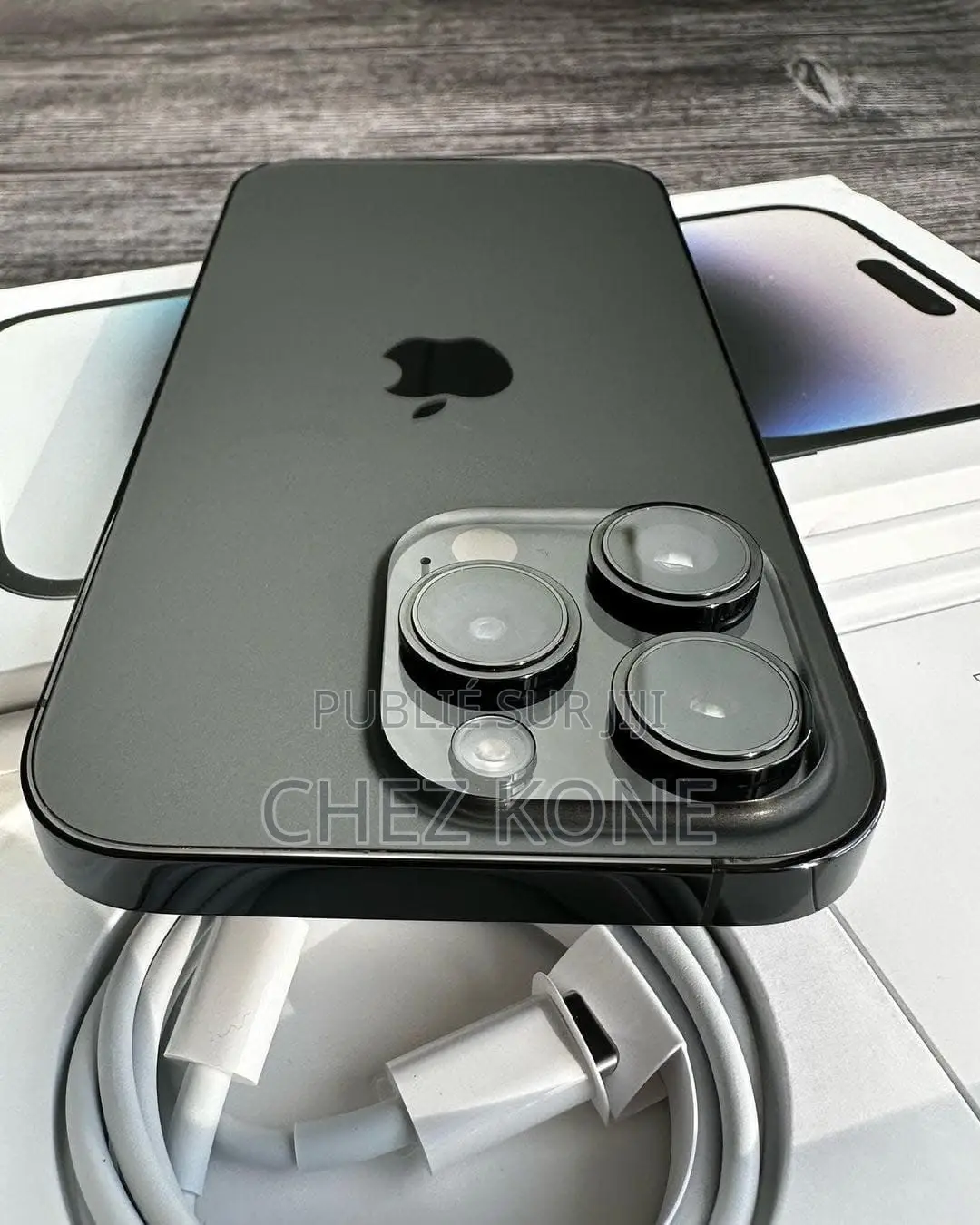 Nouveau Apple iPhone 13 Pro Max 256 GB Noir