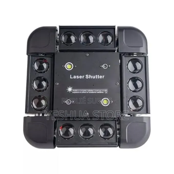 Projecteur Jeux De Lumière Laser Shutter