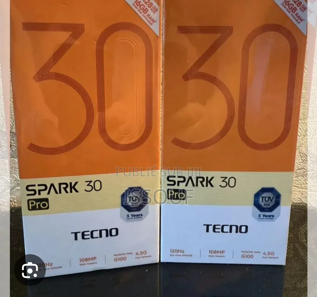 Nouveau Tecno Spark 30 Pro 256 GB Autre