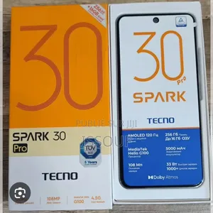Nouveau Tecno Spark 30 Pro 256 GB Autre