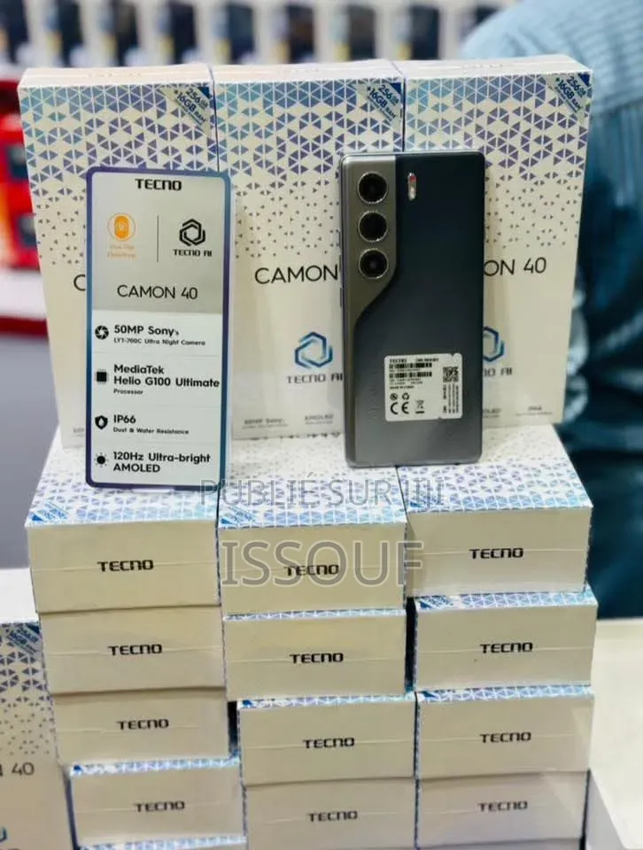 Nouveau Tecno Camon 40 Pro 4G 256 GB Autre
