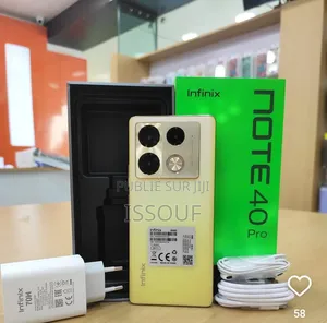 Nouveau Infinix Note 40 Pro 256 GB Autre