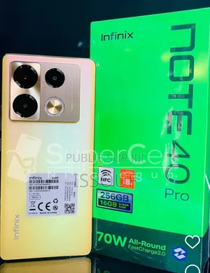 Nouveau Infinix Note 40 Pro 256 GB Autre