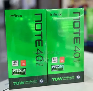 Nouveau Infinix Note 40 Pro 256 GB Autre