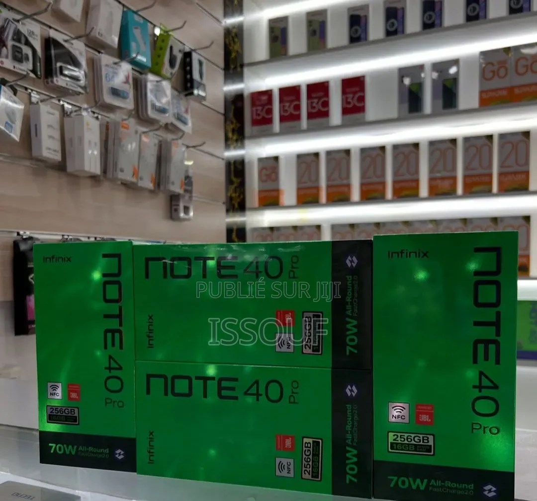 Nouveau Infinix Note 40 Pro 256 GB Autre