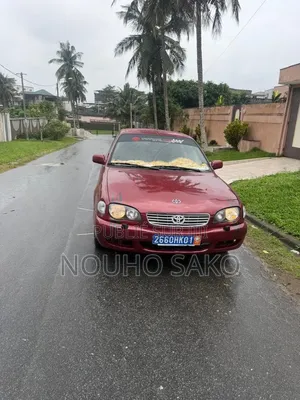 Toyota Corolla 2002 Rouge