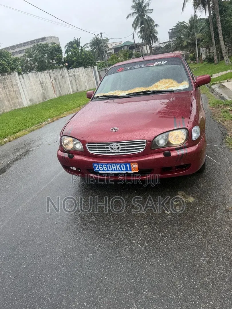 Toyota Corolla 2002 Rouge