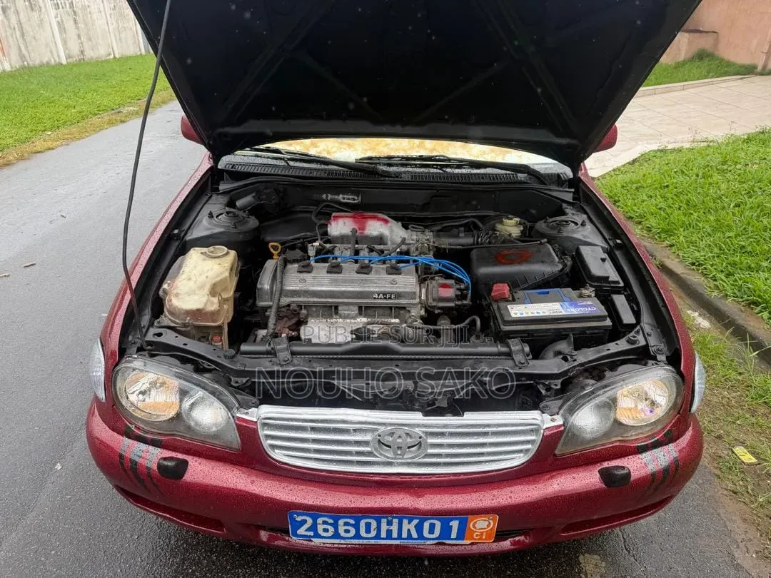 Toyota Corolla 2002 Rouge
