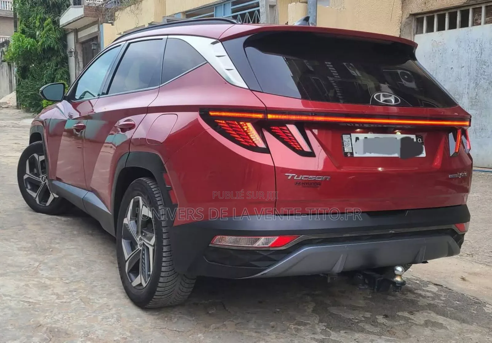 Hyundai Tucson Limited 2022 Rouge