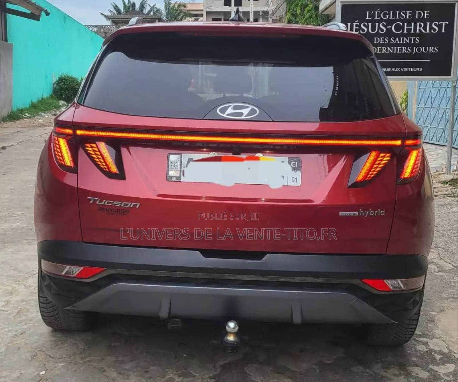 Hyundai Tucson Limited 2022 Rouge