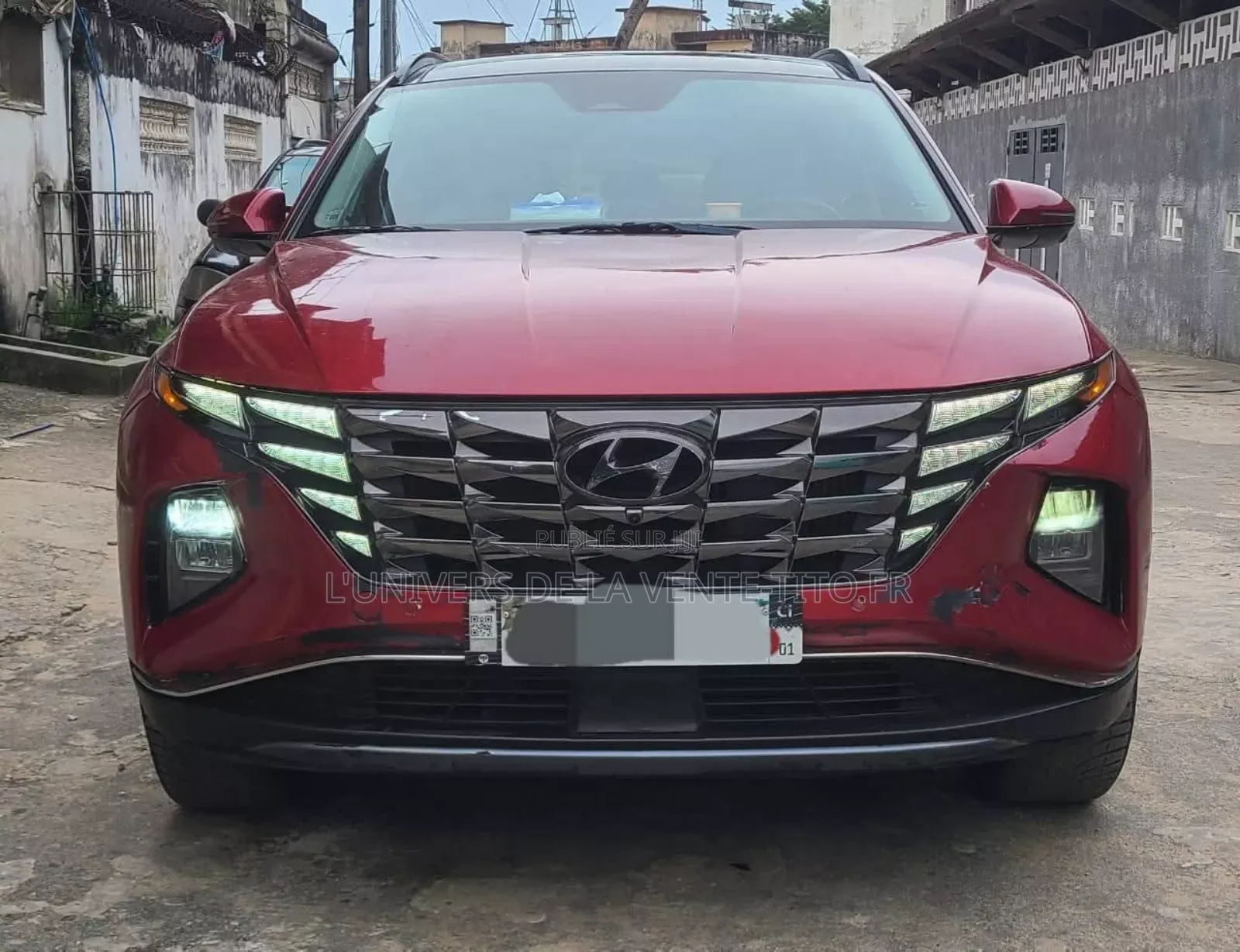 Hyundai Tucson Limited 2022 Rouge