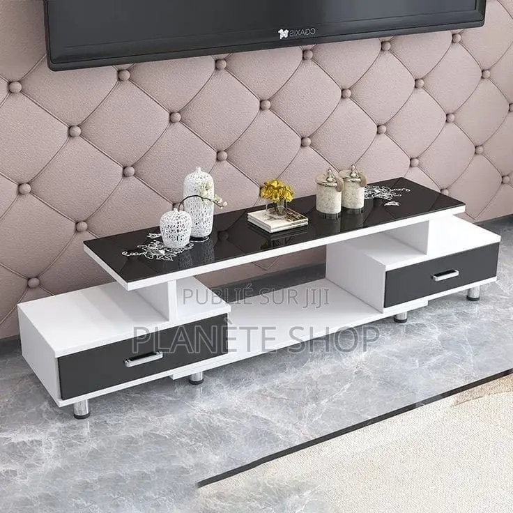 Meuble TV Moderne Avec Éclairage LED