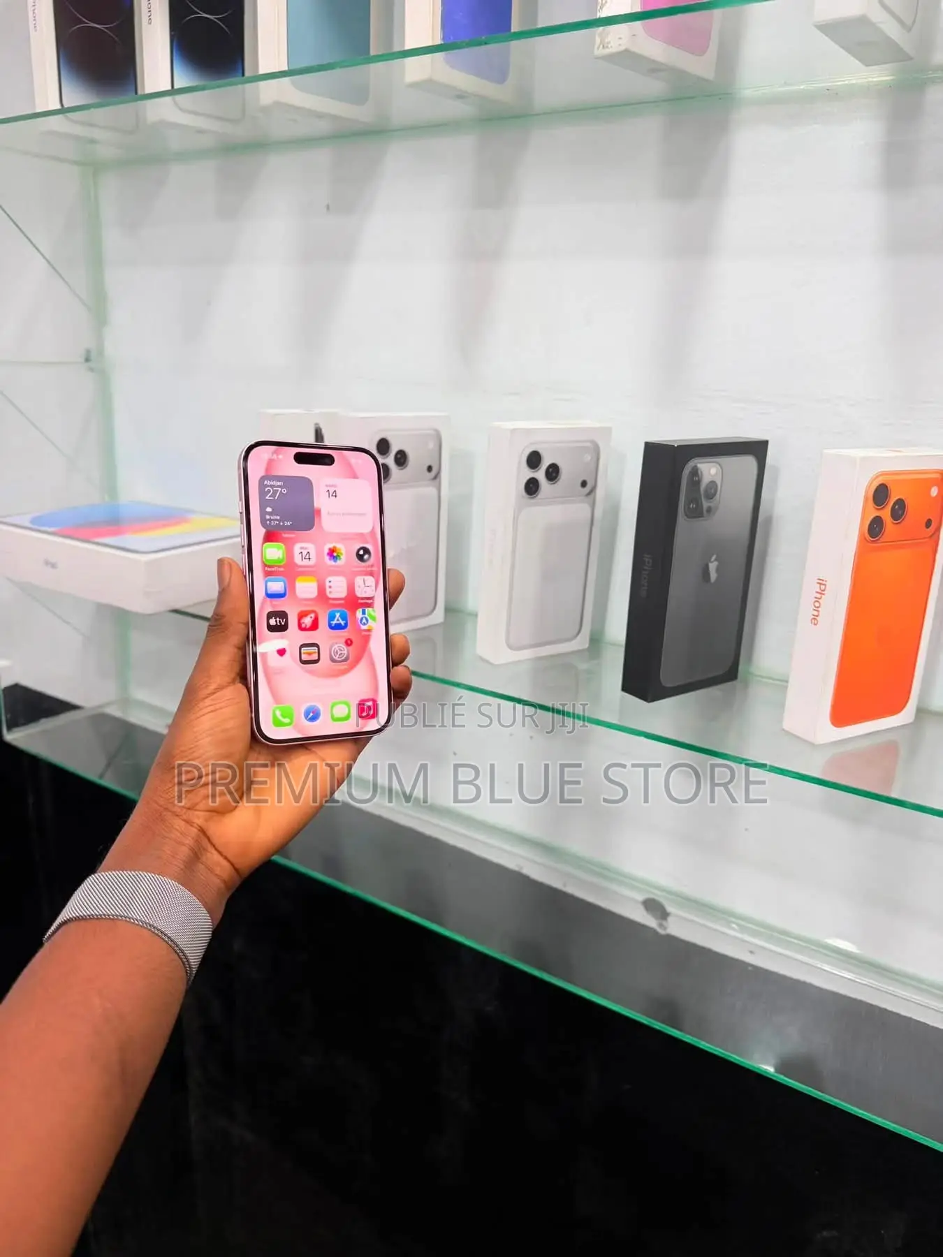 Nouveau Apple iPhone 15 128 GB Rose