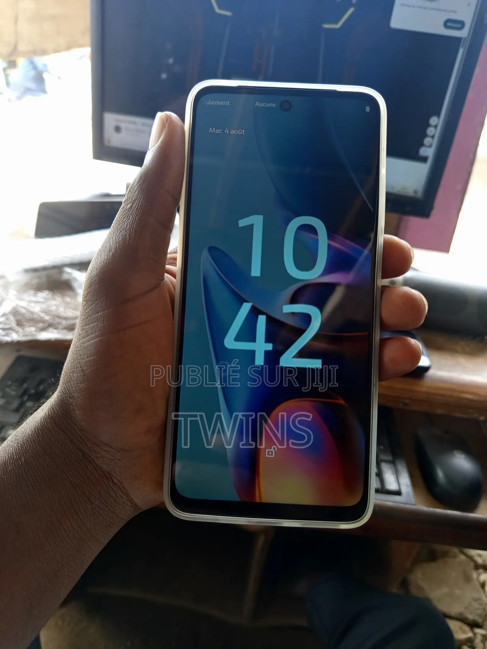 Nouveau Motorola Moto E15 64 GB Gris