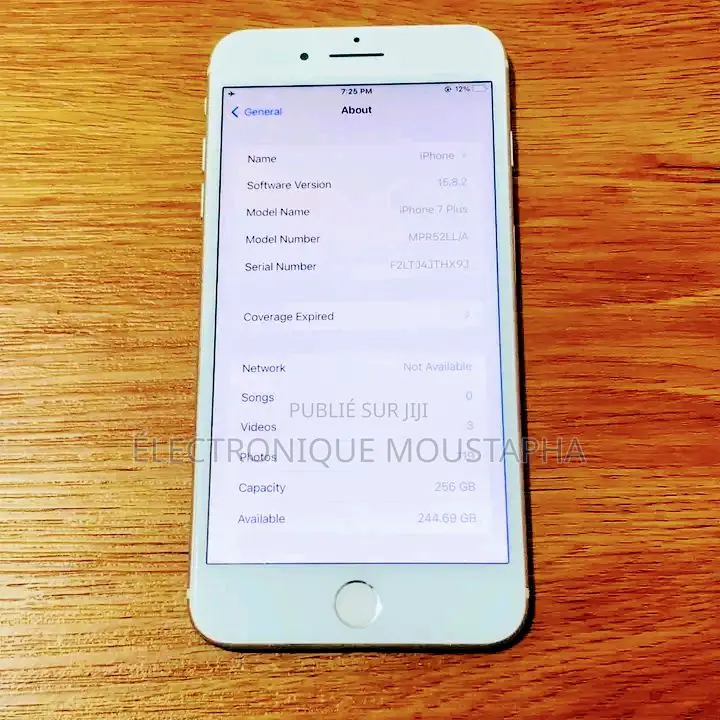 Nouveau Apple iPhone 8 Plus 256 GB Blanc