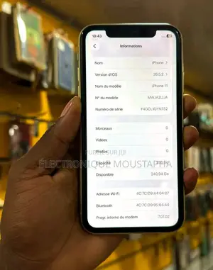 Nouveau Apple iPhone 11 256 GB Jaune