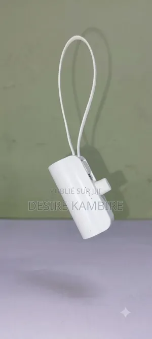 Mini Power Bank Portatif Ultra-Pratique (Connecteur Intégré)