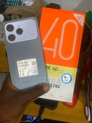 Nouveau Tecno Spark 40 256 GB Blanc