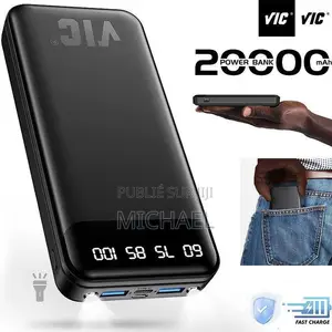 VIC ♛20000mAh Banques D’alimentation Power Bank