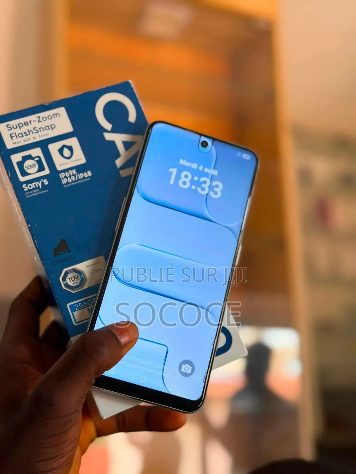 Nouveau Tecno Camon 50 Pro 256 GB Blanc